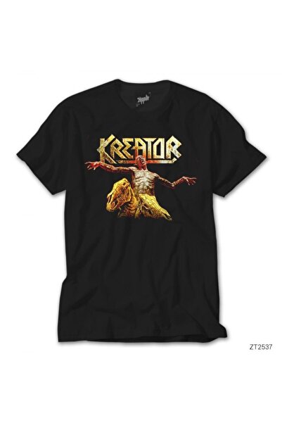 Z zepplin تي شيرت أسود من كرياتور هورور