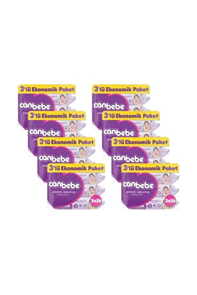 Canbebe Wet Wipes Creamy Touch 56 Lix24 Pieces