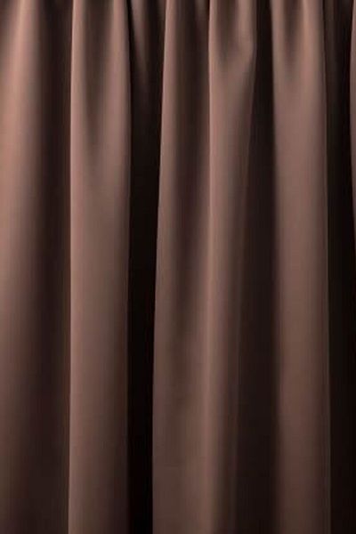 Belle Cose Blackout Blackout Thermal Brown Background Curtain Single Wing