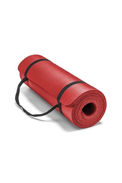 Povit Kırmızı Renk Pilates Minderi Matı 10 mm  1 cm