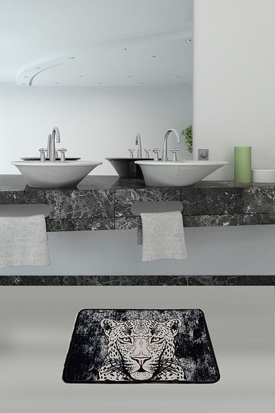 Chilai Home Χαλάκι μπάνιου Tiger 40x60 cm Djth