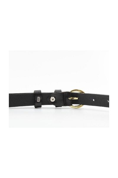Livize Belt Single Curved Buckle Yellow 2cm.