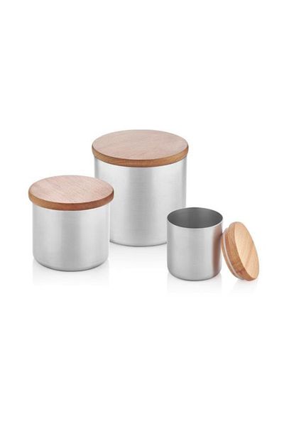 Narin Jar with Wooden Lid No:1