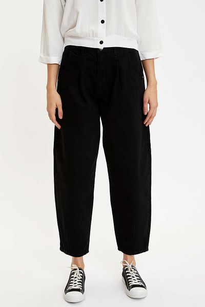 DeFacto Slouchy Fit Gabardine Trousers