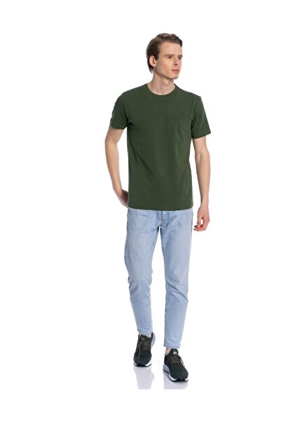 Slazenger Men's Khaki Short Sleeve T-Shirt