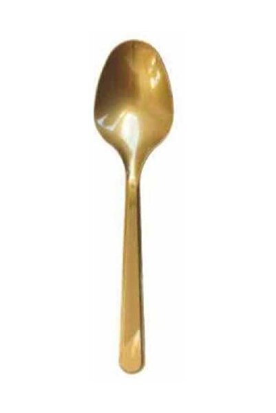 Kikajoy Plastic Spoon Gold 25 Li