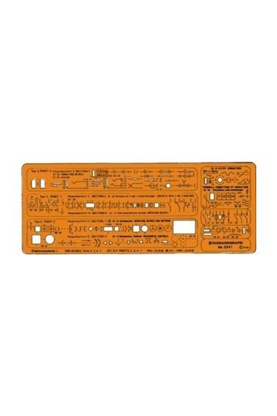 Standardgraph Şablon Standartgraph Electrical Template No:3341