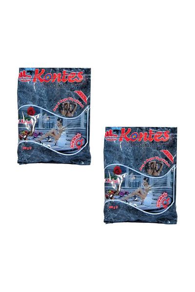 Kontes 2 Hair Removal Powder - Convenient and Practical