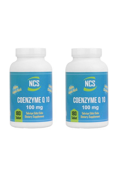 NCS Coenzyme Q-10 L-carnitine Alpha Lipoic Acid 180 Tablet 2 Boxes 360 Tablets