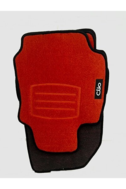 Eng Renault Clio Kırmızı Paspas Orjinal Mugen Halı Paspas Birebir Kesim