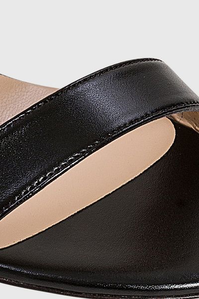 Aldo Paola-tr - Rochie de seară neagră pentru damă Sandale cu toc
