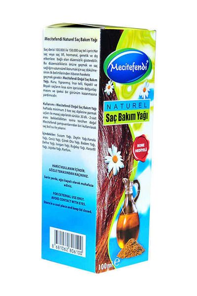 Mecitefendi 100 ml Hair Care Oil