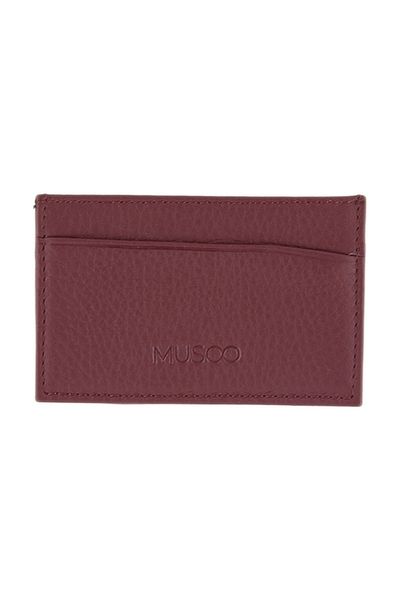 Musoo Genuine Leather Men's Card Holder