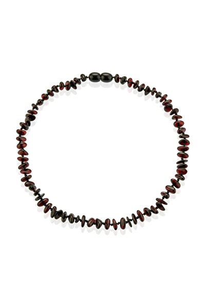 Babyjem العنبر الطفل قلادة الكرز