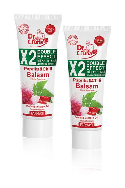 Farmasi Dr. C. Tuna Biberli Masaj Jeli 125 ml Çif Etkili 2'li Set