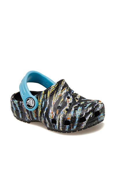 Crocs Kids CLASSIC GRAPHIC CLOG KIDS Siyah Unisex Çocuk Terlik 100529210