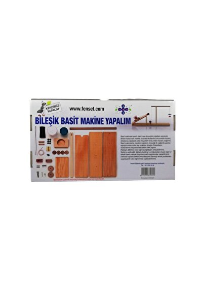 Hobi Eğitim Dünyası Basit Makine Eğik Düzlem - Kaldıraç - Makara Yapımı
