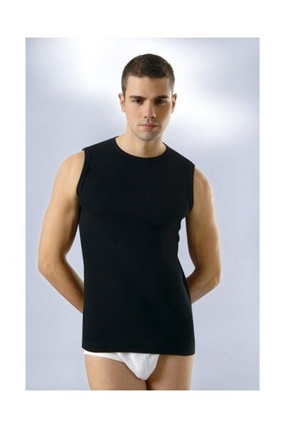 Anıt ribana 1108 Men'S Athlete - Zero Sleeve, Zero Collar, 6-piece Colorful Set