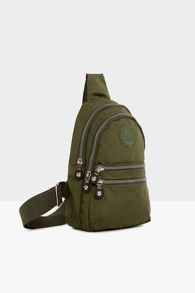 Bagmori Khaki Women's Crossbody Parachute Bag M000004137
