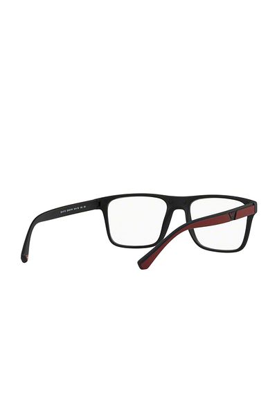 Emporio Armani Man Rectangle Sunglasses- Ea 4115 - Lense Size:54mm - Matte Black