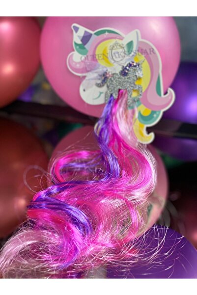 QUEEN AKSESUAR Unicorn, argintiu, roz strălucitor, liliac, fucsia, accesoriu ...