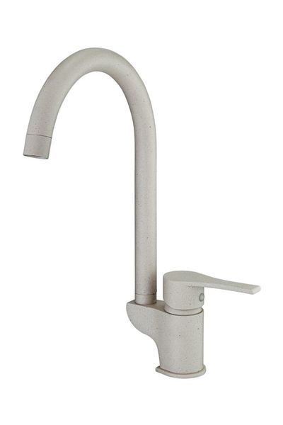 GPD Single Body Sink Faucet Atros Cream Granite Color Mte65-kg