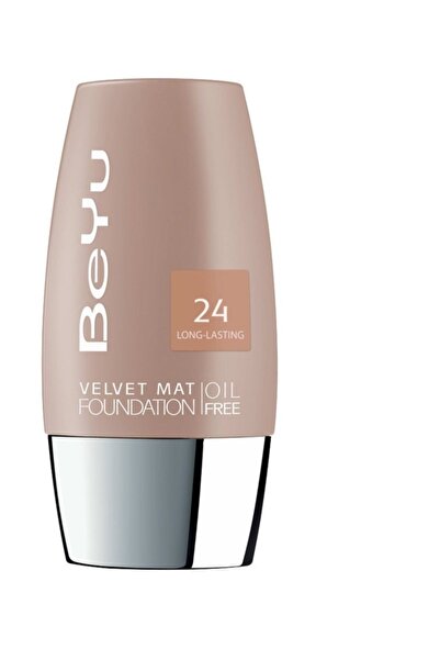 Beyu Velvet Yağsız Mat Fondöten 24 Apricot Peach