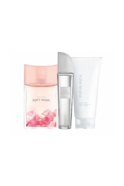 AVON Soft Musk 50ml-pur Blanca 50ml-pur Blanca Losyon 150ml