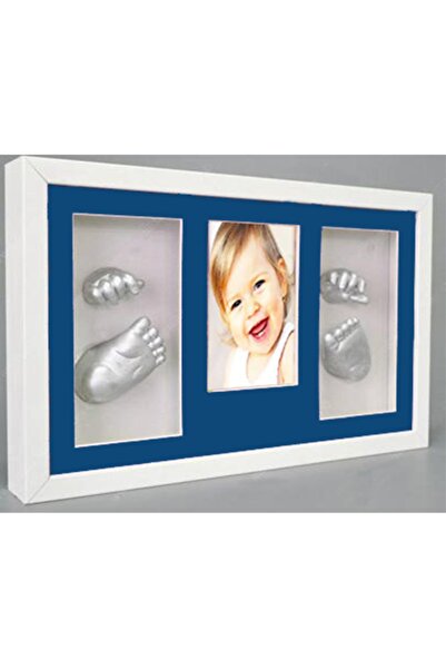 Küçük İzler مجموعة قوالب تمثال ثلاثية الأبعاد للأطفال بيدين وبصمة قدمين مع صو...