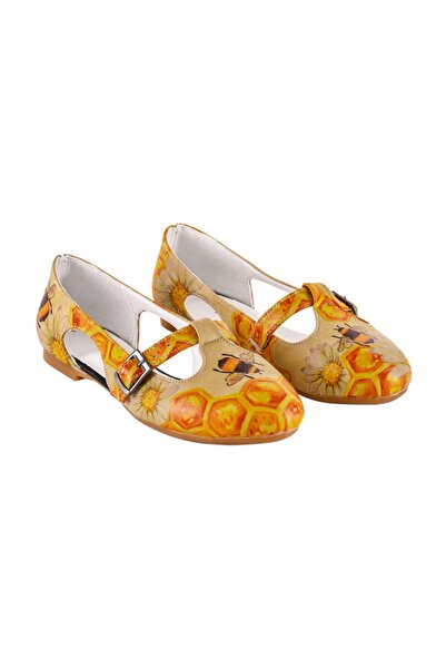 Streetfly Γυναικείες μπαλαρίνες εμπριμέ-πολύχρωμες