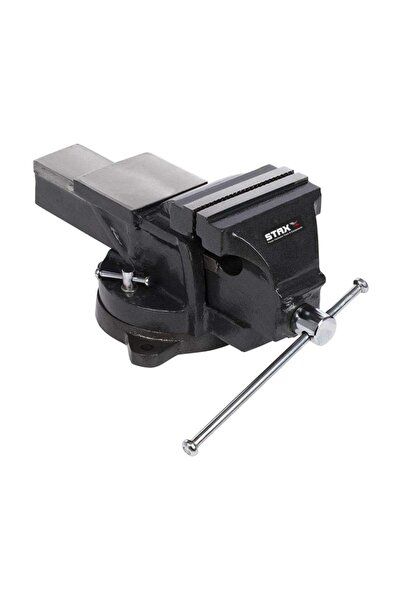 STAXX POWER Staxx Pro 200mm 8" 360" Dönerli Taban Dövme Çelik Mengene