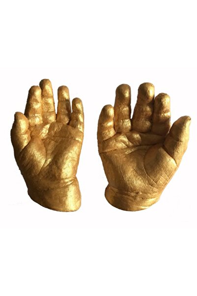 Küçük İzler 3D Baby 2 Pieces Handprint Sculpture Mold Set with Alginate