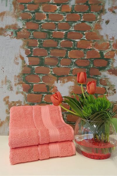 Özdilek Trendy 2-pack Towel - Coral