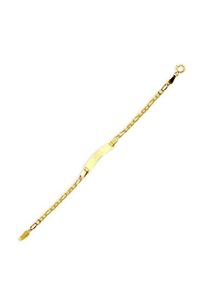 BİLEZİKHANE Künye Çocuk 1,25 gr 14 Ayar Altın