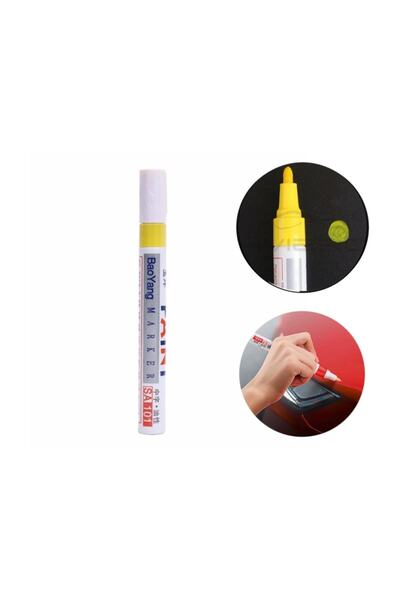 MARKER Paint Oto Rötuş Boya Kalemi Sarı