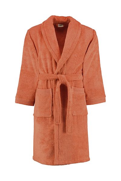 Sarev Νέο Soho Salmon Shawl Collar "μεγάλο" Μέγεθος 100% Βαμβακερό μπουρνούζι