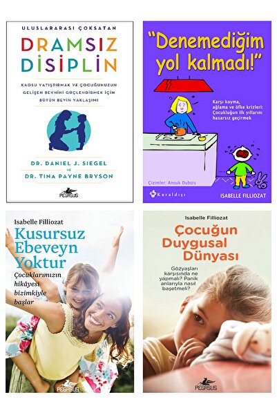 Pegasus Yayınları Kusursuz Ebeveyn Yoktur + Dramsız Disiplin + Denemediğim Yo...