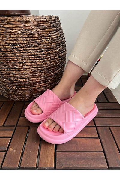 Behtah Kundura Unisex Slide Μαλακή χοντρή αντιολισθητική σόλα Soelite Beach Pool Garden Sea Daily Παντόφλες