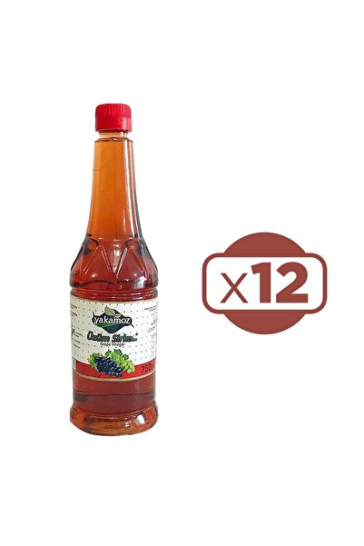 Yakamoz Üzüm Sirkesi 750 Ml Pet X 12 Adet