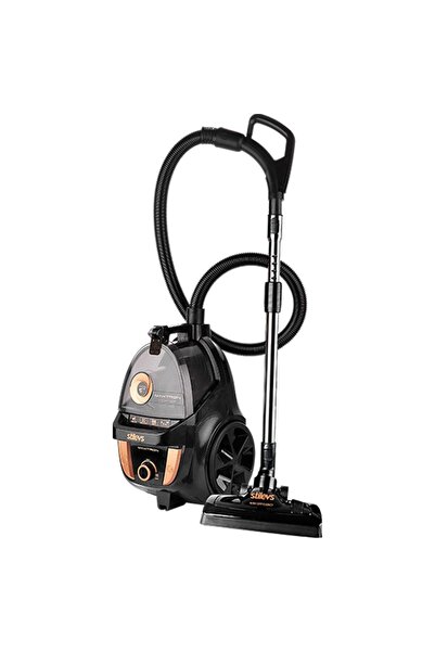 easytekno Stilevs Spektron Torbasız Elektrikli Süpürge-siyah