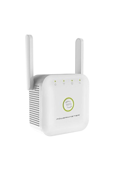 Powermaster PW-WR22 300 Mbps 2.4 Ghz 2 Anten Wifi Router Repeater Access Poin...