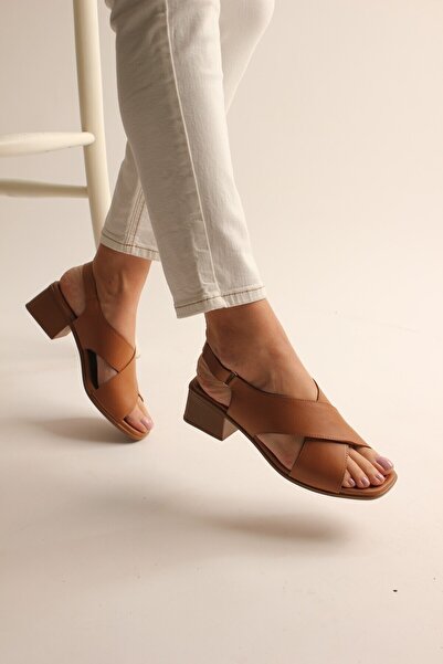 Maiss Shoes Hakiki Deri Kadın Sandalet