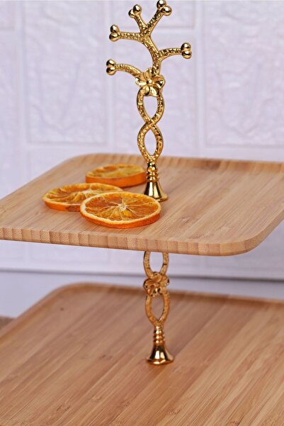 Bambum Tiramisu - 2 Layer Cookie Holder Presentation Plate Square