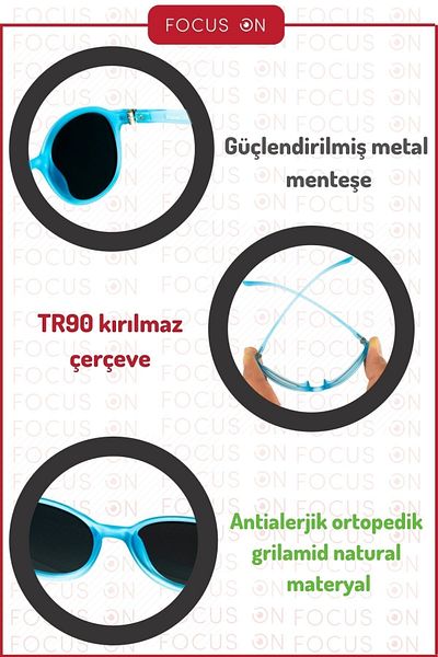 Focus On Dried Rose Children's Sunglasses 4-8 Years (Unbreakable Frame)