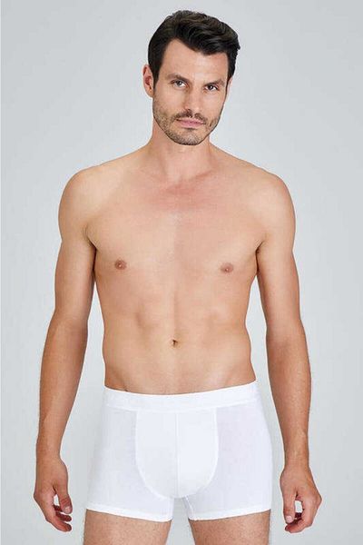 Kom Ανδρικό White Colin Classic Boxer 2-pack
