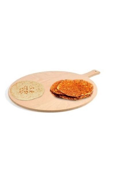 Vizyon House 50 Cm Wooden MDF Pizza Presentation Board - Flatbread - Cutting Board