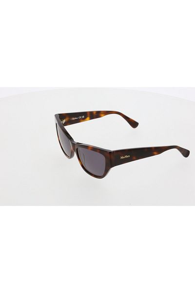 Maxmara Mm0041 56-17-140 Smoked Glass Women's Sunglasses| 2023 Season Brown?Framed
