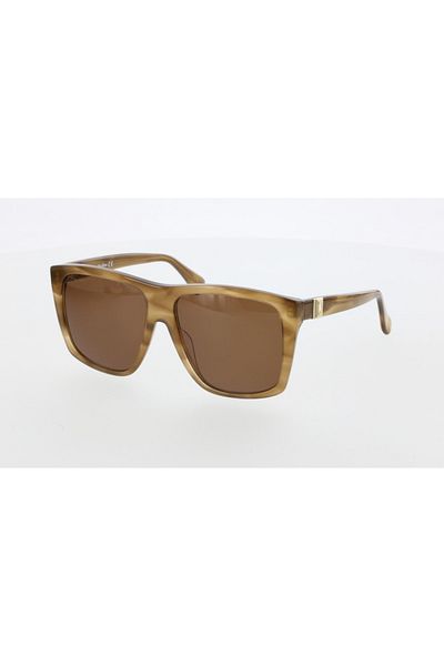 Maxmara Mm0021 58-15-140 Brown?Glassy Women's Sunglasses| 2022 Season Brown?Framed