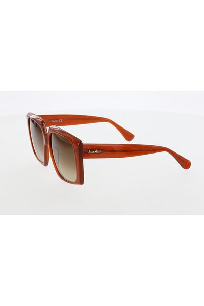 Maxmara Mm0024 56-17-145 Brown?Glassy Women's Sunglasses| 2022 Season Brown?Framed