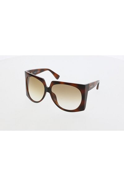 Maxmara Mm0023 65-14-115 Brown?Glassy Women's Sunglasses| 2022 Season Brown?Framed